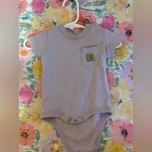 Carhartt Lavender Baby Onesie